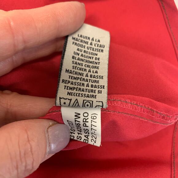 Bob Timberlake Pink Popover Shirt Snap Flap Pockets Sz Large\' - Picture 8 of 8